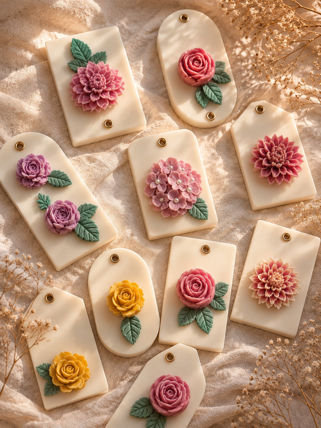 Floral Scented Wax Tablet