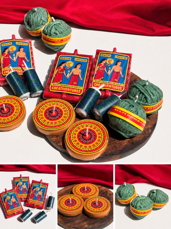 Luxury Diwali Firecracker Candle Box